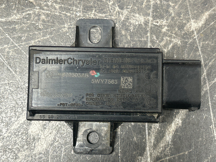 06-08 DODGE CHRYSLER LEFT FRONT TIRE PRESSURE TRANSPONDER TPMS OEM 4602503AB
