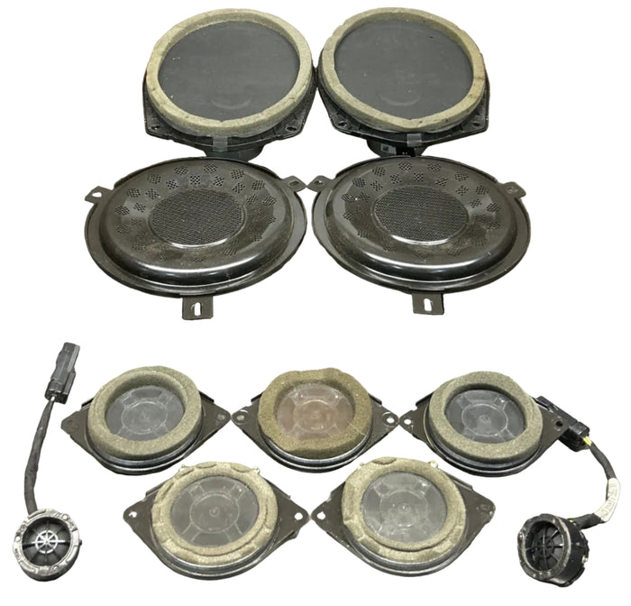 12-21 Jeep Grand Cherokee SRT Sound Audio Speaker Assembly Set of 11 OEM