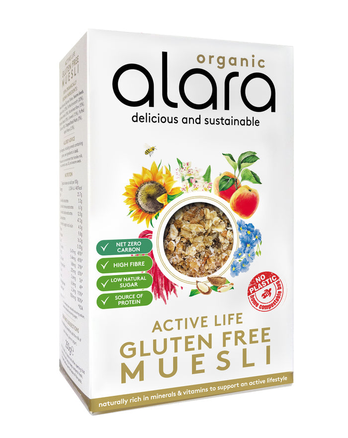 Alara Gluten Free Active Life Organic Muesli 250g