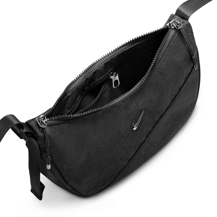 Nike Aura Crescent Crossbody Bag - 010 - BLACK