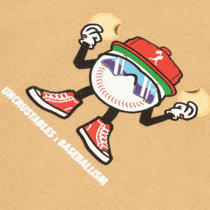 Boys' Baseballism Hack & Snack T-Shirt - TAN