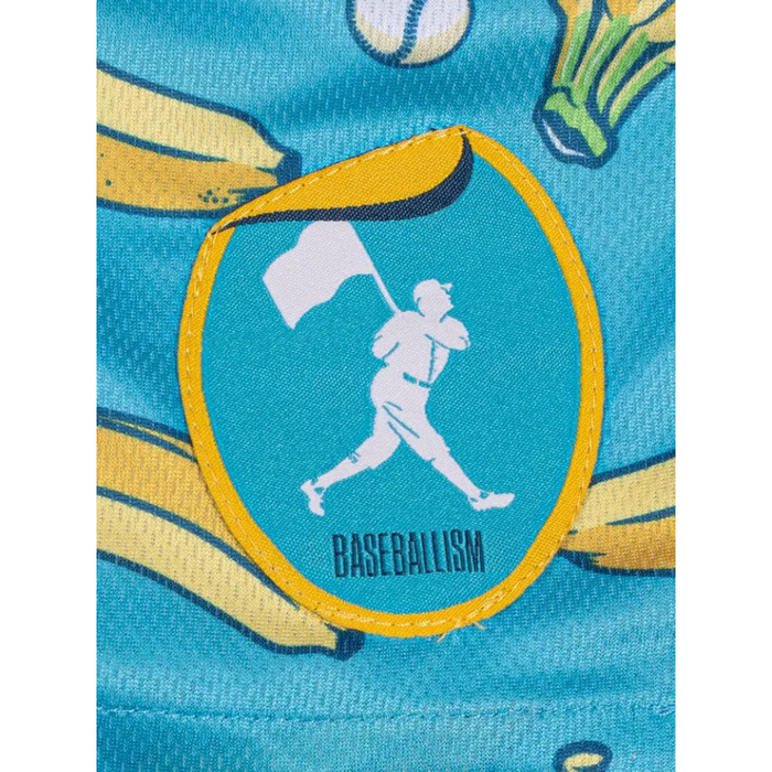 Boys' Baseballism Youth Bananas Peelin Good Short - BLUE