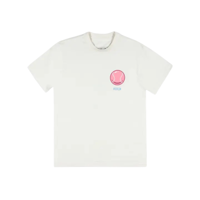 Boys' Baseballism Youth Doubles And Bubbles T-Shirt - CREAM