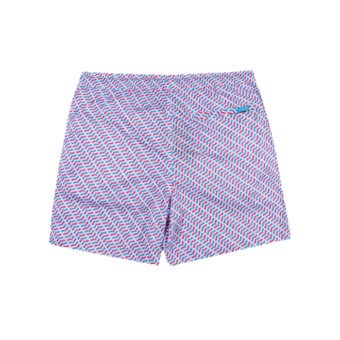 Boys' Baseballism Youth Great Day Diamond Air Mesh Short - BLUE/RED