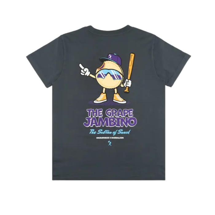 Boys' Baseballism Youth The Grape Jambino T-Shirt - NAVY