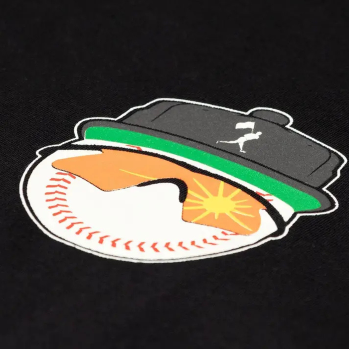 Boys' Baseballism Youth Yuvi Future Is Bright T-Shirt - BLACK