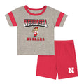 Boys' Nebraska Huskers Infant Lance Short 2-Piece Set - NEBRASKA