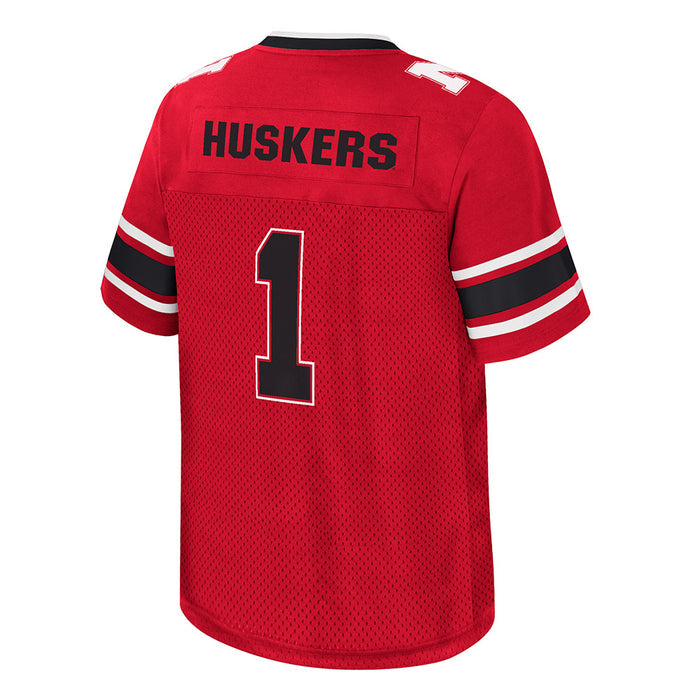 Boys' Nebraska Huskers Youth All Day Football Jersey - NEBRASKA