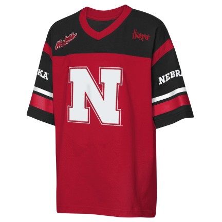 Boys' Nebraska Huskers Youth Chop Block Washed Jersey T-Shirt - NEBRASKA