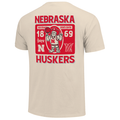 Boys' Nebraska Huskers Youth Currency Basketball T-Shirt - NATURAL