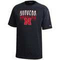 Boys' Nebraska Huskers Youth Sliced T-Shirt - 990 GRAN
