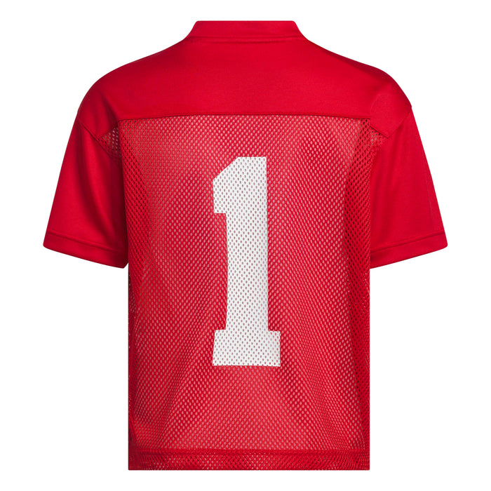 Boys' Nebraska Huskers Youth Adidas Throwback Jersey - NEBRASKA