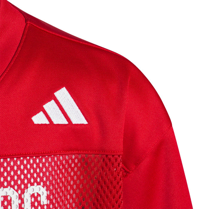 Boys' Nebraska Huskers Youth Adidas Throwback Jersey - NEBRASKA