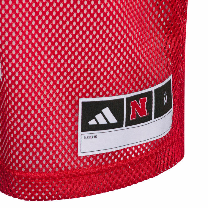Boys' Nebraska Huskers Youth Adidas Throwback Jersey