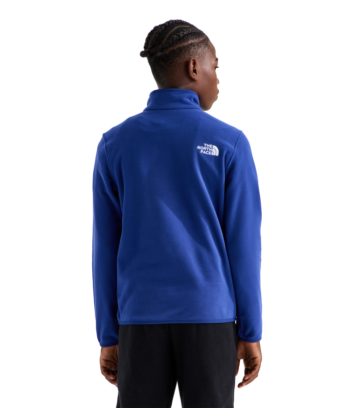 Boys' The North Face Youth Glacier 1/4 Zip - NLV BLUE