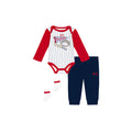 Boys' Under Armour Infant Baseball Bodysuit Set - 100 - WHITE