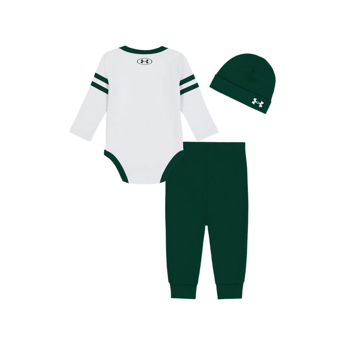 Boys' Under Armour Infant Football Bodysuit 3-Piece Set - 051 GREY
