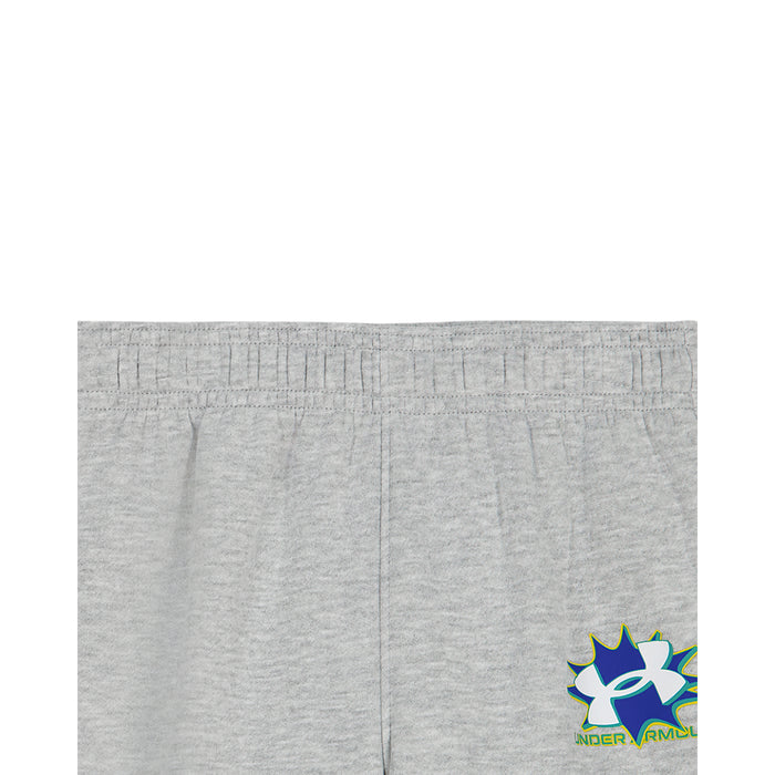 Boys' Under Armour Kids Rival Retro Hoodie 2-Piece Set - 404 GREY