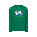Boys' Under Armour Toddler Retro Logo Longsleeve - 378 GRN