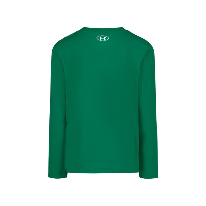 Boys' Under Armour Toddler Retro Logo Longsleeve - 378 GRN