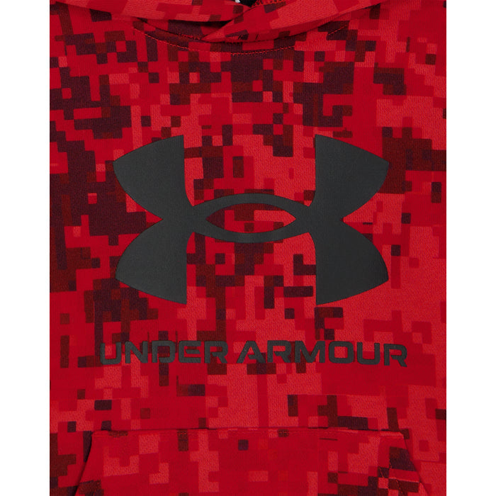 Boys' Under Armour Toddler Rival All Over Print 2-Piece Fleece Set - 930 RED