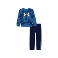 Boys' Under Armour Toddler Rival All Over Print Crew 2-Piece Set - 423 BLUE