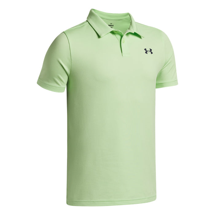 Boys' Under Armour Youth Matchplay Polo - 712 - LUMOS LIME