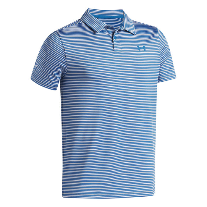 Boys' Under Armour Youth Matchplay Stripe Polo - 430