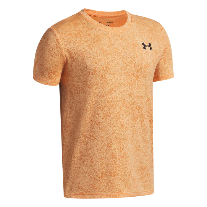 Boys' Under Armour Youth Pixelate Tech T-Shirt - 870 - ORANGE BLOC