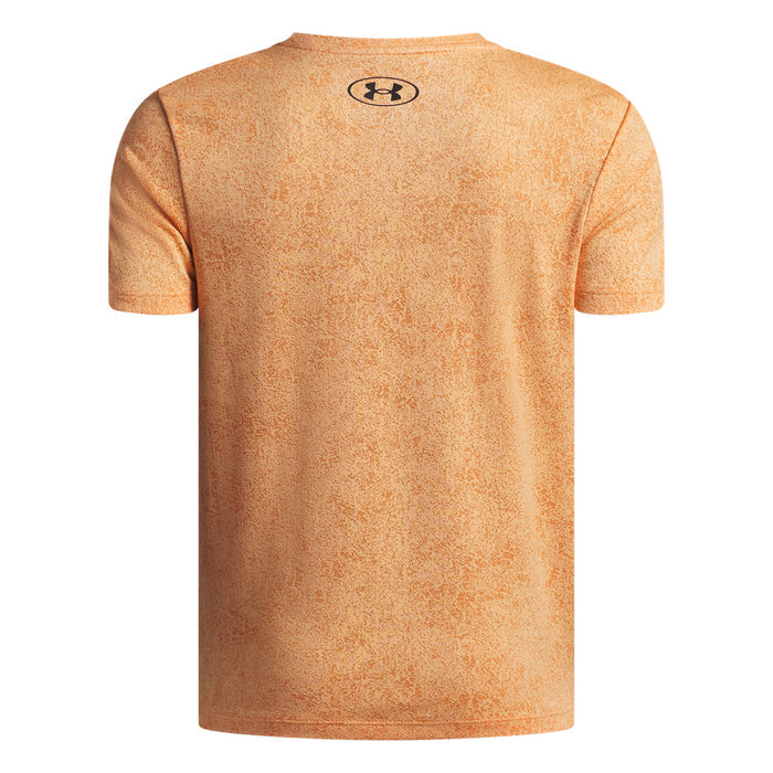 Boys' Under Armour Youth Pixelate Tech T-Shirt - 870 - ORANGE BLOC