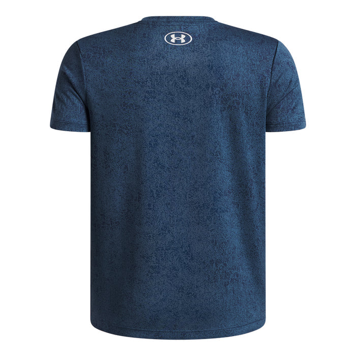 Boys' Under Armour Youth Pixelate Tech T-Shirt - 498 - WHAM BLUE