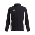 Boys' Under Armour Youth Rival Stretch Woven Full-zip - 001 - BLACK