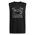 Boys' Under Armour Youth Tech Hybrid Print Tank Top - 002 - BLACK