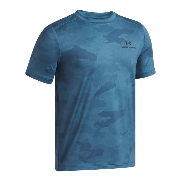 Boys' Under Armour Youth Vanish Printed T-Shirt - 498 - WHAM BLUE