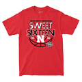 Boys'/Girls' Nebraska Huskers Youth March Madness Sweet Sixteen Men's Basketball T-Shirt