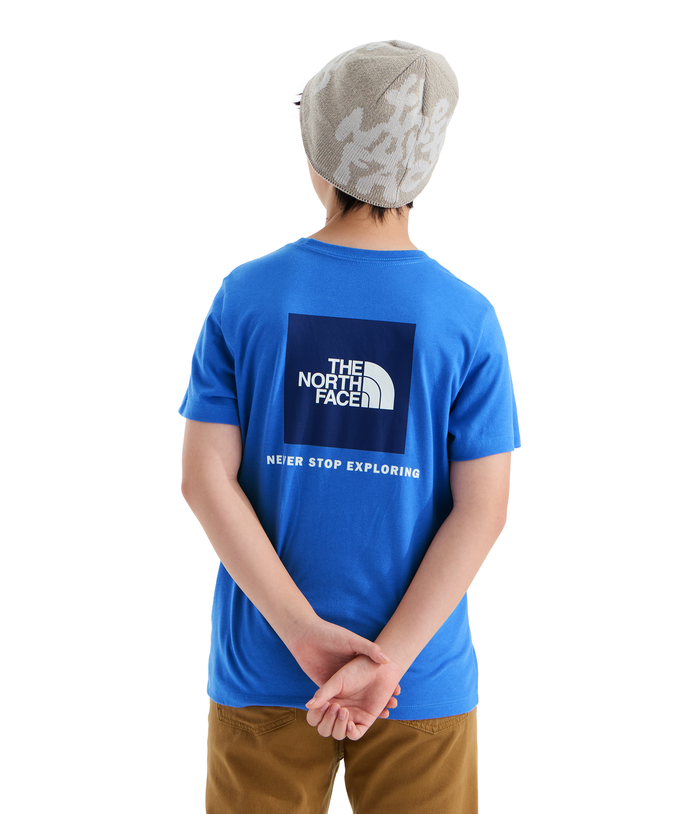 Boys'/Girls' The North Face Youth Evolution Box T-Shirt - NLQ BLUE