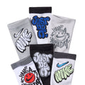 Boys'/Girls' Nike Youth Grafitti 6-Pack Everday Cushioned Crew Socks - 904 - BLUE