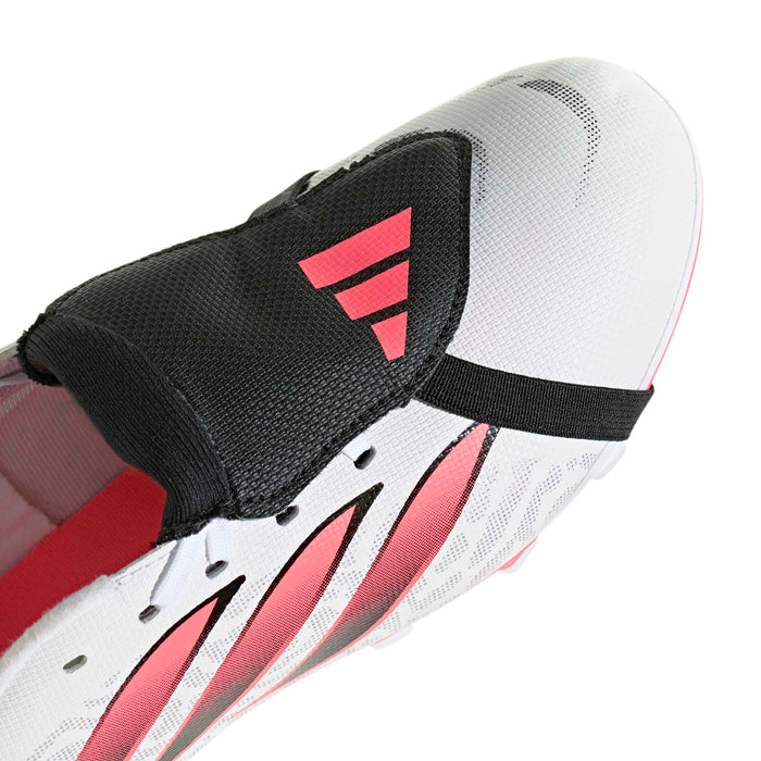 Boys'/Girls' Adidas Youth Predator Club Fold-Over Tongue Soccer Cleats - WHT/SOLA