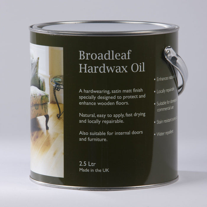 Broadleaf Light Hardwax Oil 2.5L Installation Products Broadleaf