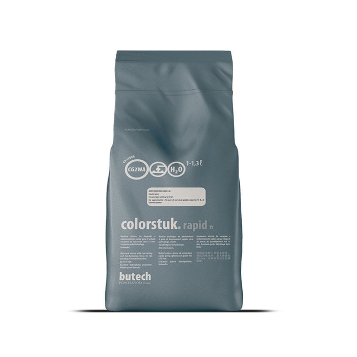 Butech Colorstuk Rapid Grout 5kg - Antracita Grouts Butech By Porcelanosa