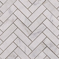 Carrara Herringbone Tile TileStyle