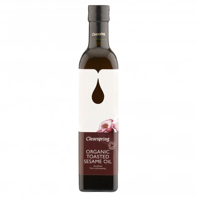 Clearspring Organic Toasted Sesame Oil 500ml