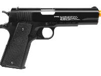Colt M1911A1 Spring Airsoft Pistol, Black