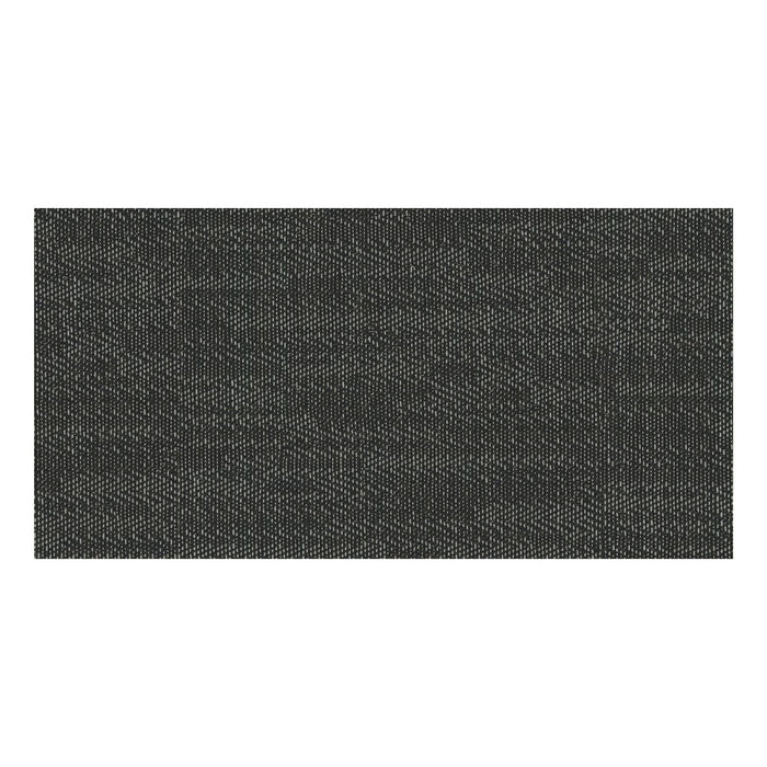 A rectangular tile with a dark charcoal herringbone pattern, shown flat against a white background.