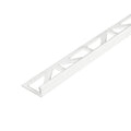 DUROSOL Aluminium L-Shaped Trim 10mm - White Trims Dural