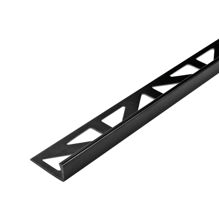 DUROSOL PVC L-Shaped Trim 8mm - Black Trims Dural