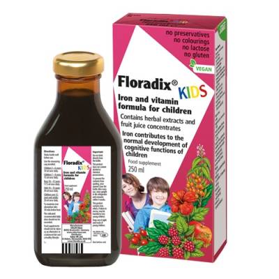 Floradix Kids Iron and Vitamin Formula for Children 250ml
