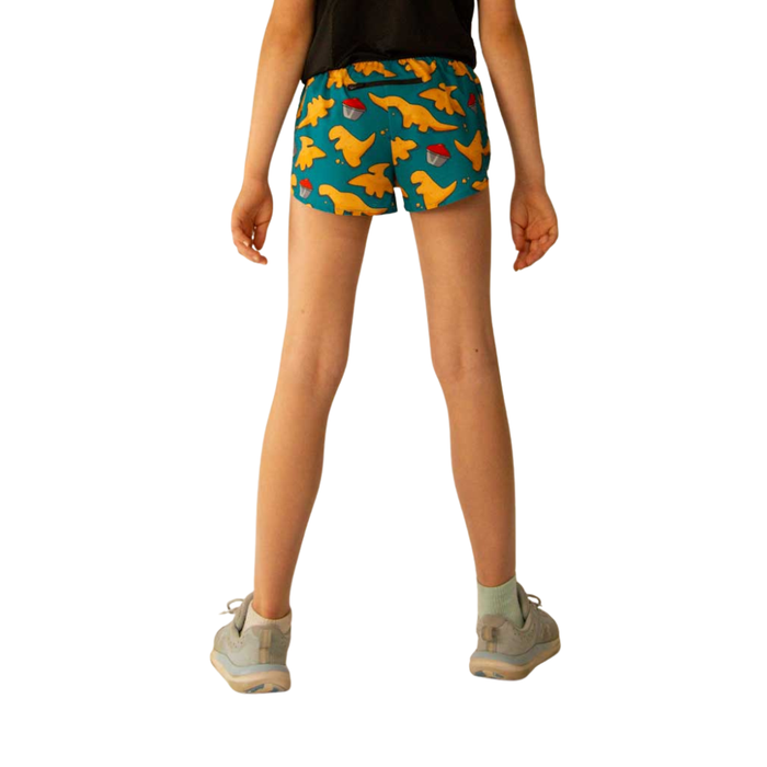 Girls' ChicknLegs Youth Dino Nuggets Shorts - NUGGETS