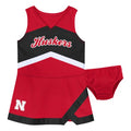 Girls' Nebraska Huskers Kids Cheer Captain Dress - RED