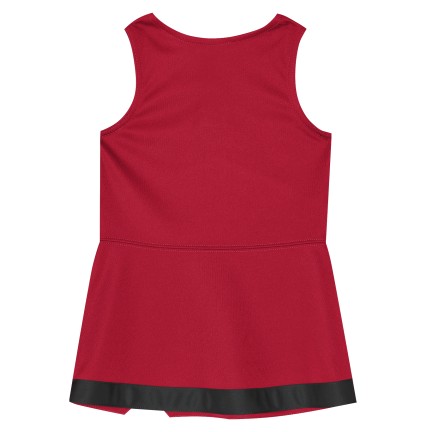 Girls' Nebraska Huskers Kids Cheer Captain Dress - RED
